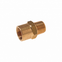Соединитель RF-MFE02/02 резьбовой M1/8"x F1/8" в блистере ROCK FORCE /1 NEW